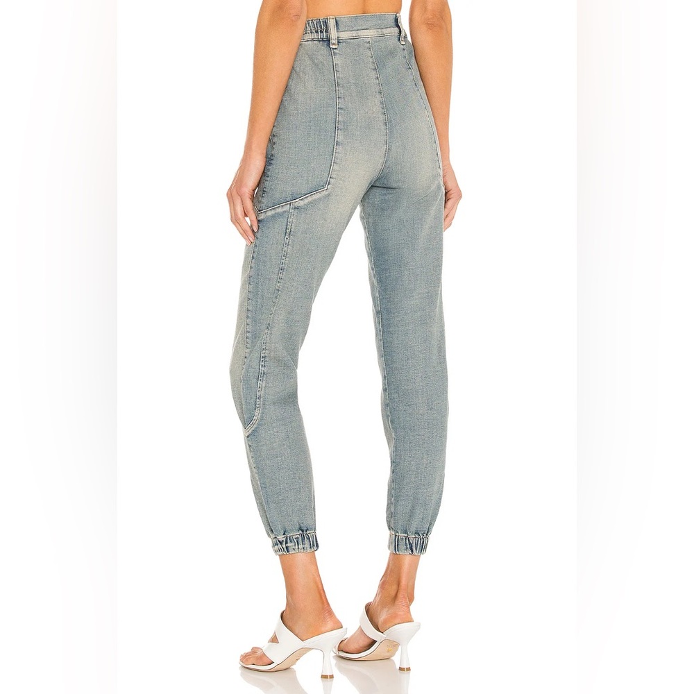 EUC Retrofete Myla Denim Jogger in Romano Size 28 - Picture 9 of 9